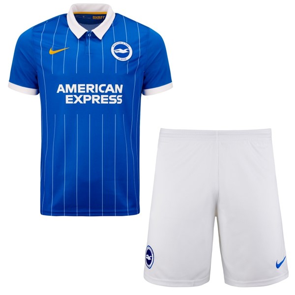 Maillot Football Brighton Domicile Enfant 2020-21 Bleu